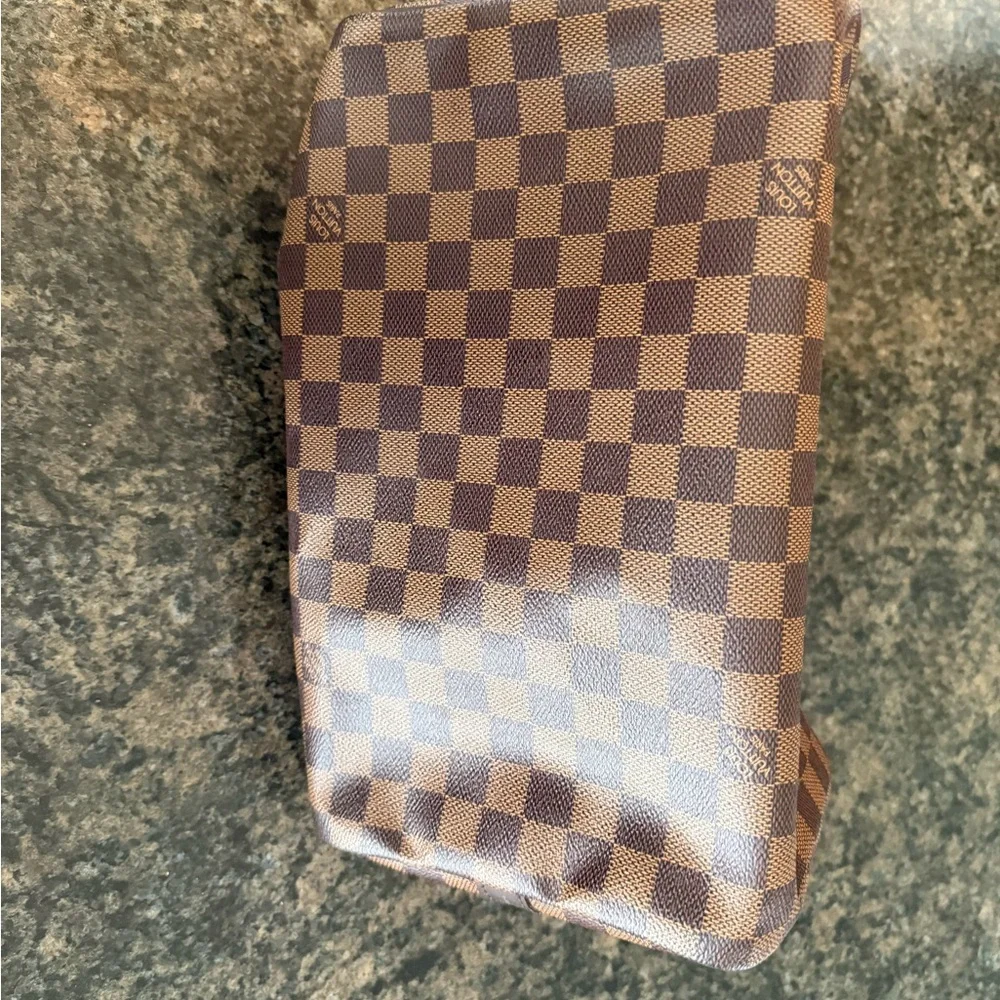 Louis Vuitton Brown Checkered Satchel - Picture 8 of 10